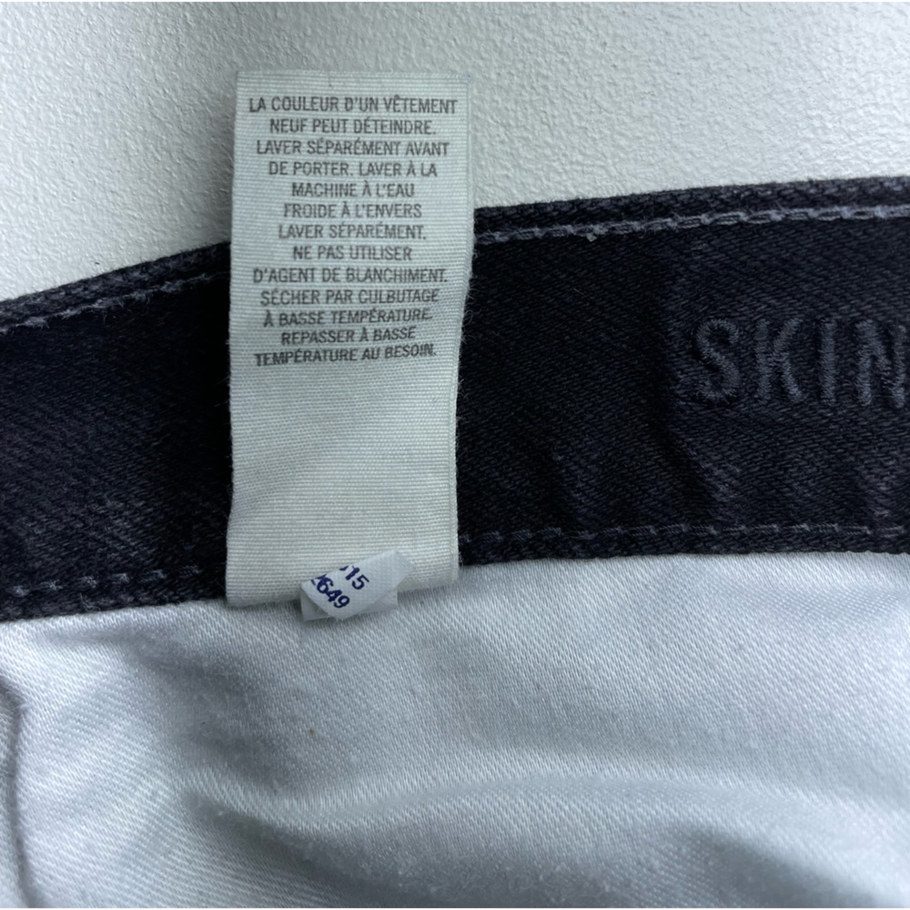 American Eagle Men’s Black Skinny Jeans | 28x32 - Picture 11 of 11